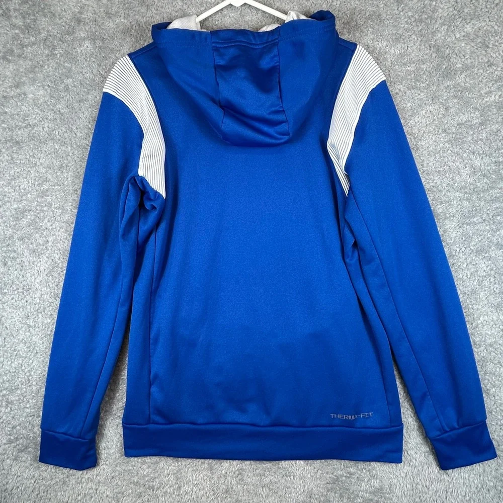Nike Kentucky Wildcats Therma-FIT Hoodie Mens Small Blue On-Field Pullover